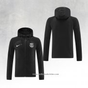 Jaqueta Hoodie Barcelona 22/23 Preto