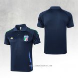 Camisola Polo del Italia 24/25 Azul