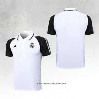 Camisola Polo del Real Madrid 23/24 Branco