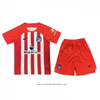 Camisola 1º Atletico Madrid 23/24 Crianca