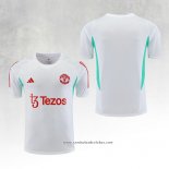 Camisola de Treinamento Manchester United 23/24 Branco