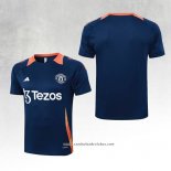 Camisola de Treinamento Manchester United 24/25 Azul