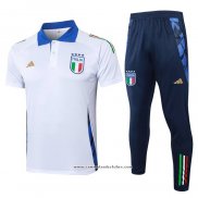 Conjunto Polo del Italia 24/25 Branco