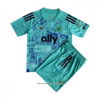 Camisola Charlotte FC One Planet 2023 Crianca