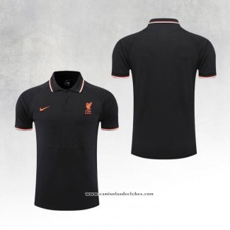 Camisola Polo del Liverpool 22/23 Preto