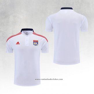 Camisola Polo del Lyon 22/23 Branco