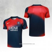 Camisola de Treinamento Paris Saint-Germain 23/24 Vermelho y Azul