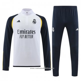 Sueter de Treinamento Real Madrid 23/24 Branco