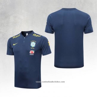 Camisola Polo del Brasil 2022-2023 Azul