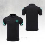 Camisola Polo del Inter de Milao 22/23 Preto