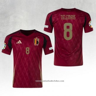 Camisola 1º Belgica Jogador Tielemans 2024