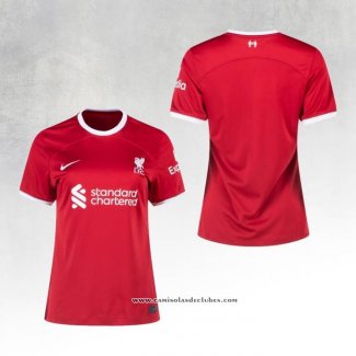 Camisola 1º Liverpool 23/24 Mulher