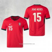 Camisola 1º Portugal Jogador Joao Neves 2024