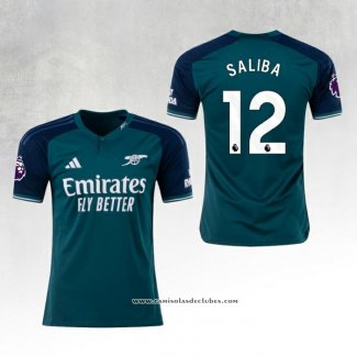 Camisola 3º Arsenal Jogador Saliba 23/24