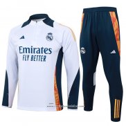 Sueter de Treinamento Real Madrid 2024/25 Branco