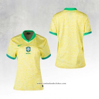 Camisola 1º Brasil 2024 Mulher