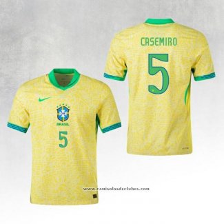 Camisola 1º Brasil Jogador Casemiro 2024