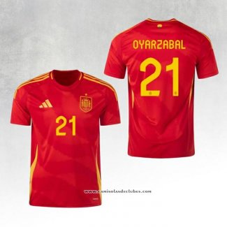 Camisola 1º Espanha Jogador Oyarzabal 2024