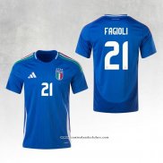 Camisola 1º Italia Jogador Fagioli 24/25