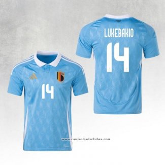 Camisola 2º Belgica Jogador Lukebakio 2024