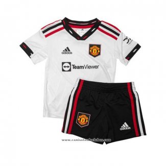 Camisola 2º Manchester United 22/23 Crianca