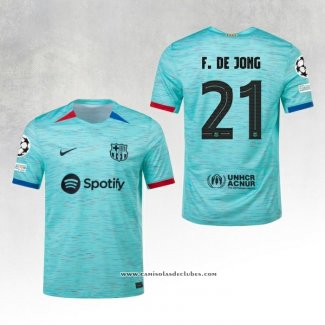 Camisola 3º Barcelona Jogador F.De Jong 23/24