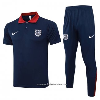 Conjunto Polo del Inglaterra 24/25 Azul