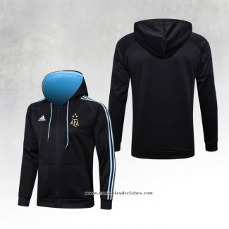 Jaqueta Hoodie Argentina 22/23 Preto