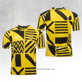 Camisola Pre Match del Dortmund 2022 Amarelo y Preto