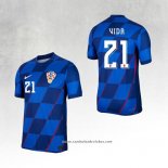 Camisola 2º Croacia Jogador Vida 2024