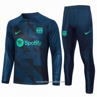 Sueter de Treinamento Barcelona 23/24 Azul