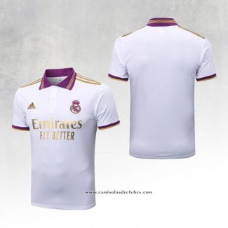 Camisola Polo del Real Madrid 22/23 Branco