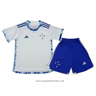 Camisola 2º Cruzeiro 2024 Crianca