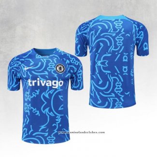 Camisola de Treinamento Chelsea 2022-2023 Azul