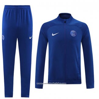 Jaqueta de Treinamento Paris Saint-Germain 2022-2023 Azul