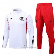 Sueter de Treinamento Flamengo 23/24 Branco