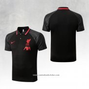 Camisola Polo del Liverpool 22/23 Preto