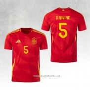 Camisola 1º Espanha Jogador D.Vivian 2024