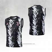 Camisola de Treinamento Juventus 23/24 Sin Mangas Preto y Cinza