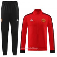 Jaqueta de Treinamento Manchester United 23/24 Vermelho