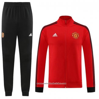 Jaqueta de Treinamento Manchester United 23/24 Vermelho