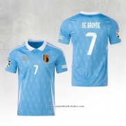 Camisola 2º Belgica Jogador De Bruyne 2024