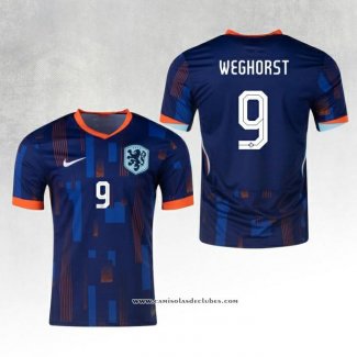 Camisola 2º Holanda Jogador Weghorst 24/25