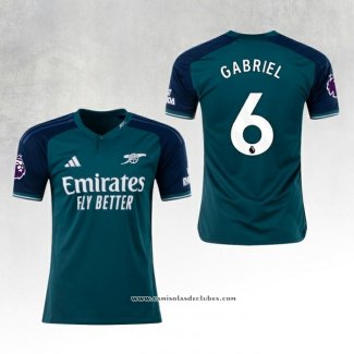 Camisola 3º Arsenal Jogador Gabriel 23/24