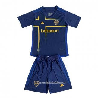 Camisola 3º Boca Juniors 2024 Crianca