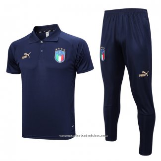 Conjunto Polo del Italia 23/24 Azul