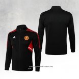 Jaqueta Manchester United 22/23 Preto y Vermelho