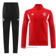 Jaqueta de Treinamento Manchester United 22/23 Vermelho