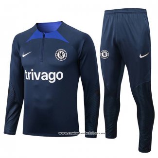 Sueter de Treinamento Chelsea 22/23 Azul