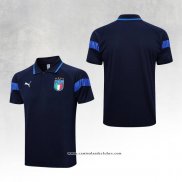 Camisola Polo del Italia 22/23 Azul Marino